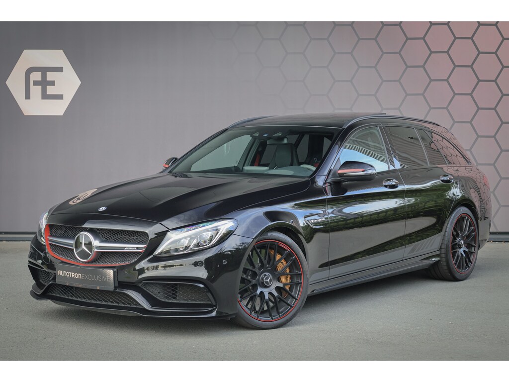 Mercedes-Benz C-klasse C63 AMG S Edition 1 | KERAMISCH | KUIPSTOELEN | PANORAMADAK |C63S | MEMORY SEATS | STOELVERWARMING | CAMERA | C63S C63