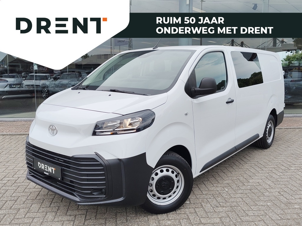 Toyota ProAce Worker Long 2.0 D-4D L2 Challenger Dubbel Cabine | Direct Leverbaar | Uniek
