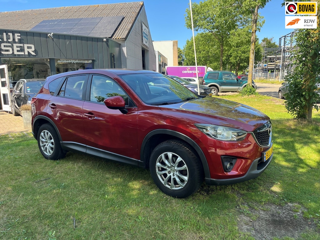 Mazda CX-5 2.0 TS+ 2WD * SUV * comfort & elegantie * airco * cruise * stralende metallic rode lak *