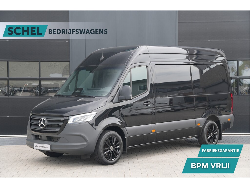 Mercedes-Benz Sprinter 317CDI L2H2 Select - LED - Mbux 10 - 3.5t Trekhaak - Geveerde Stoel - Betimmering - Camera - Carplay - Blind spot - Cruise - Rijklaar