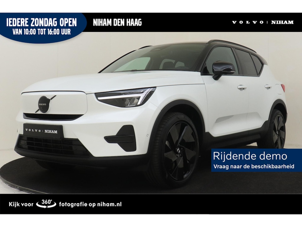 Volvo EX40 SINGLE MOTOR EXTENDED RANGE ULTRA BLACK EDITION EUROPA 82kWh -PANO.DAK|HARMAN/KARDON|360°CAM|POWER-SEATS|PRIVACY.GLAS|20"|SoH:100%