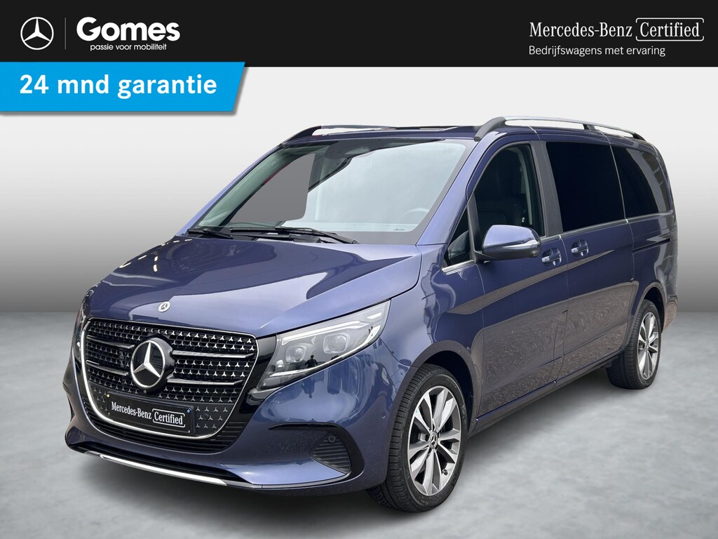 Mercedes-Benz V-klasse 220d L2 Avantgarde Dubbel Cabine | Elektrische Schuifdeuren | Rijassistentie | Burmester | Winterpakket | LED Koplampen