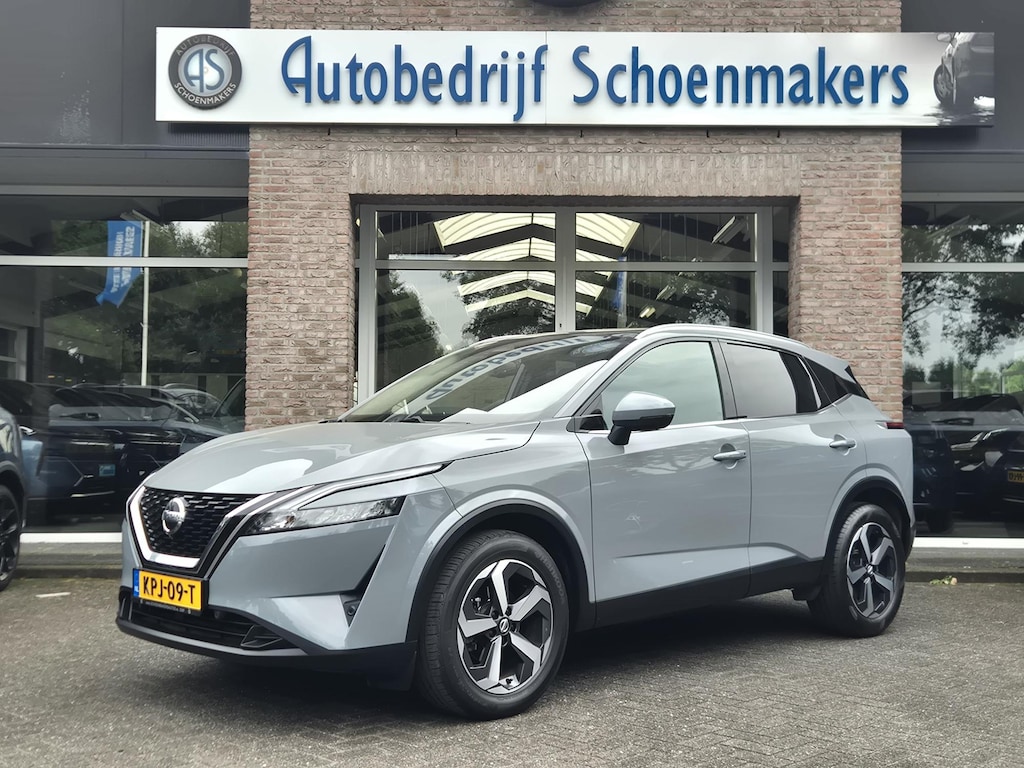 Nissan Qashqai 1.3 MHEV Xtronic N-Connecta PANO ELEC-KLEP 360-CAMERA CARPLAY ADAPTIVE-CRUISE NAVI CLIMA 2XPDC 18''LMV