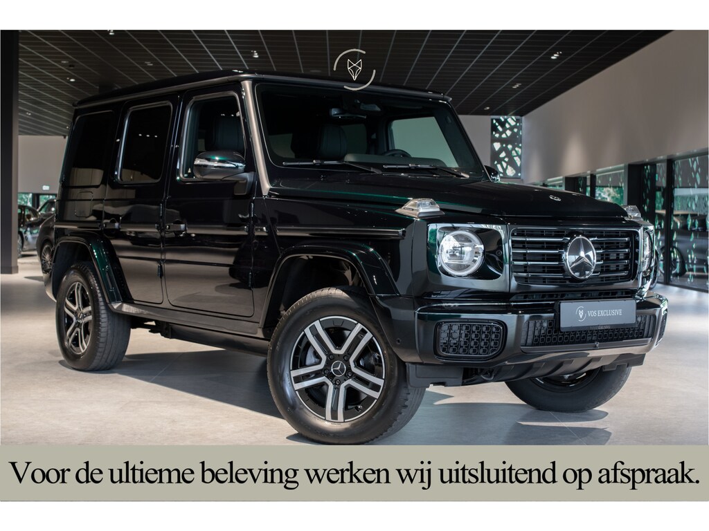 Mercedes-Benz G-klasse 580 EQ-Technologie 116 kWh Rij-assistentie Plus|Volleder|360º|MBUX|Mem|Privacyglass|NL Auto|2761 km!