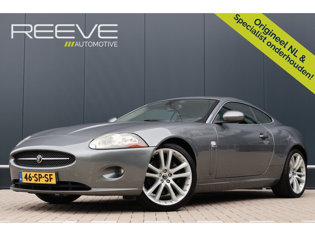 Jaguar XK 4.2 V8 Coupé Origineel NL | Specialist Onderhouden | Leer | 20 Inch | Navi | Stoelverwarming | Keyless