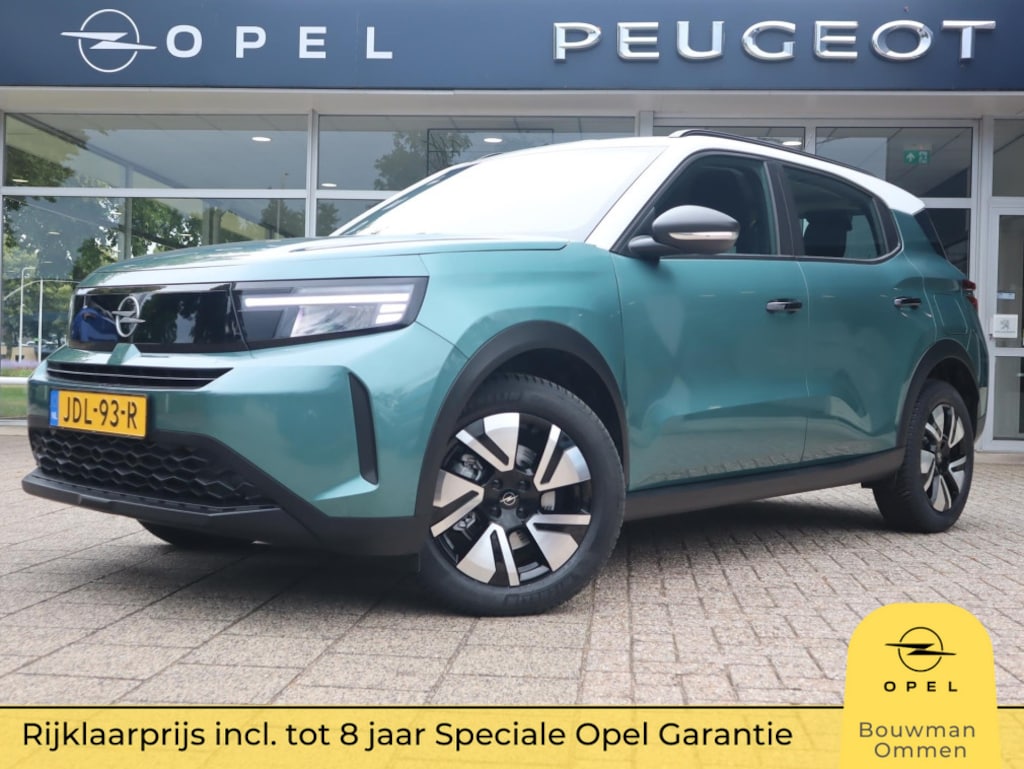 Opel Frontera Edition 1.2 Turbo Hybrid 145pk eDCT automaat, Rijklaarprijs, Navigatie Camera Stoel-, stuur- en voorruitverwarming