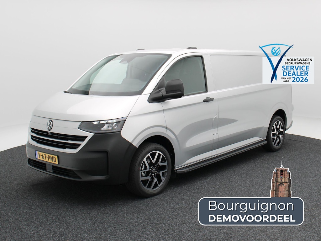 Volkswagen e-Transporter Bedrijfswagens L2 64kWh 218 pk | Trekhaak | Achterdeuren | Bijrijdersbank | 19"Lichtmetalen velgen | Sidesteps | Betimmering | Spoiler | 5 jaar gratis onderhoud | 8 jaar garantie op de accu |