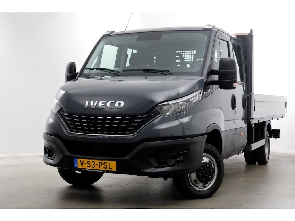 IVECO Daily 35C18 3.0 180pk HiMatic Automaat D.C. Open Laadbak L412cm Trekhaak 3500kg 09-2022