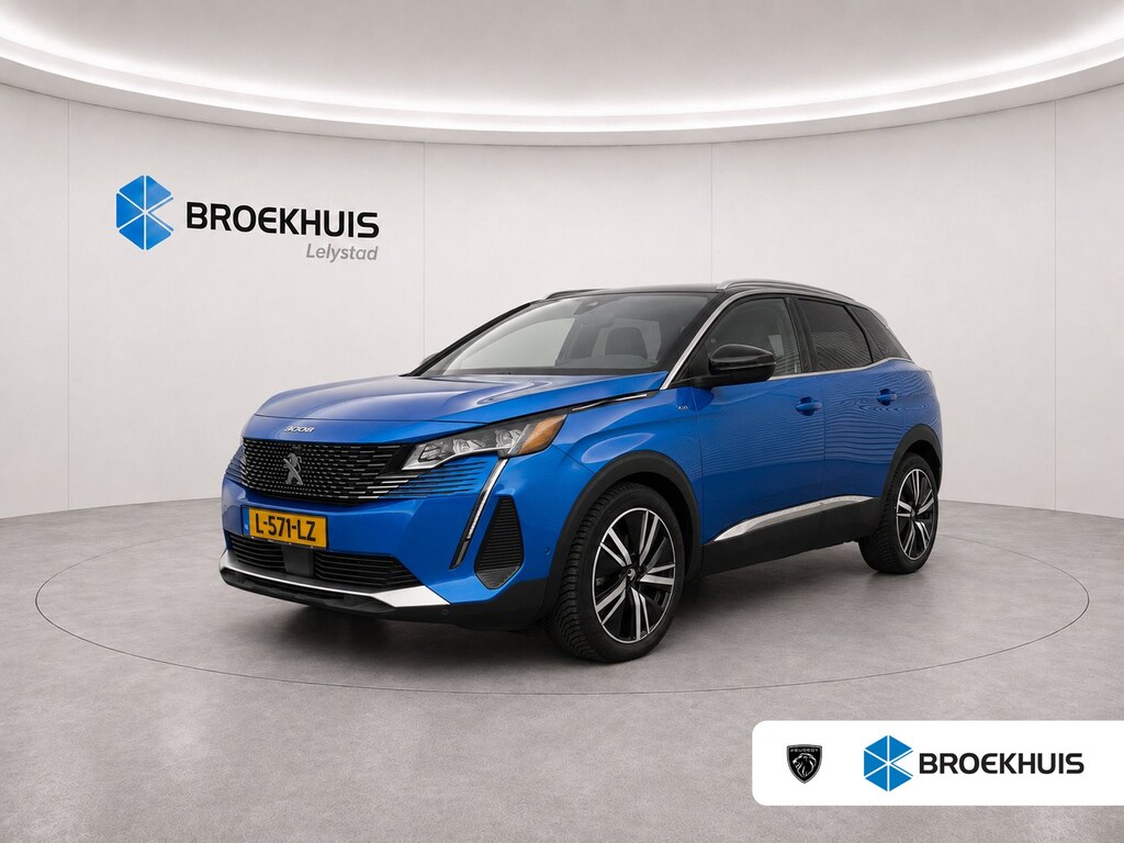 Peugeot 3008 1.2 PURETECH 130PK GT PACK AUTOMAAT / NAVI / LEDER / CLIMA / PDC / 19" LMV / CAMERA / KEYLESS / AFN. TREKHAAK / WINTERPAKKET / FULL-LED !!