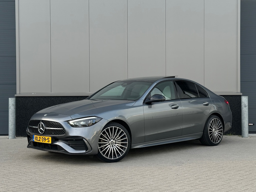 Mercedes-Benz C-klasse 300 e AMG Line |PANO|MEMORY|360|KEYLE