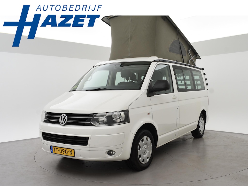 Volkswagen Transporter 2.0 TDI 140 PK CALIFORNIA BEACH CAMPER 6-PERS. FABRIEKS CAMPER | STANDKACHEL | STOELVERW. | CAMERA | TREKHAAK