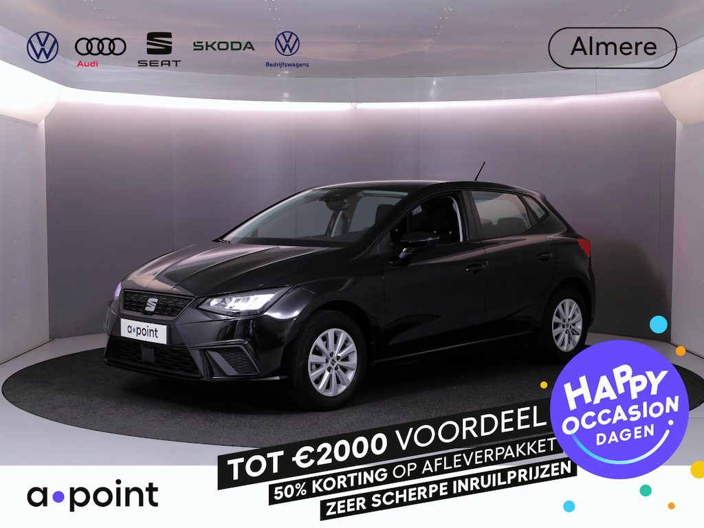 SEAT Ibiza 1.0 EcoTSI Style 95 pk | Verlengde garantie | Navigatie via App | Parkeersensoren achter | LED koplampen | Apple Carplay/Android Auto |