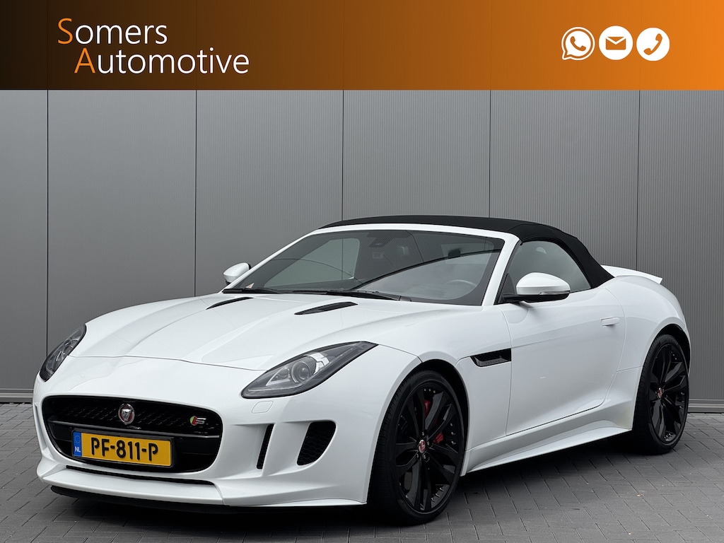 Jaguar F-Type 5.0 V8 S Convertible | Meridian Surround | Keyless | Stuurverwarming