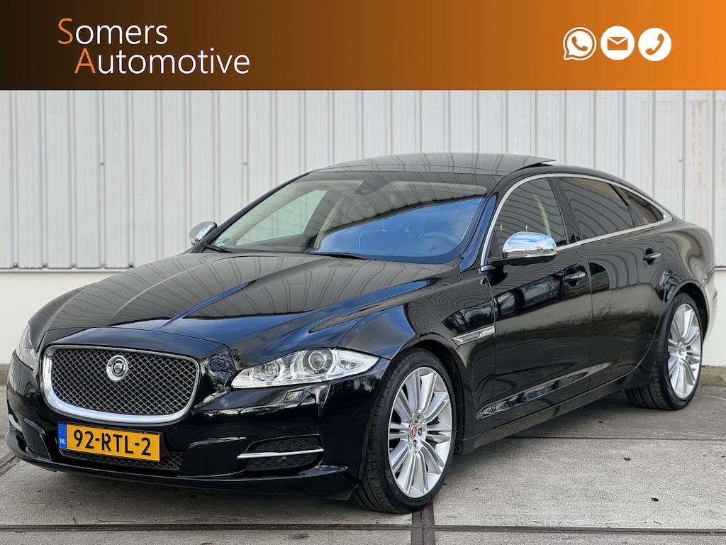 Jaguar XJ 5.0 V8 Premium Luxury LWB | Panorama | Massage | Stoelventilatie | 20" | YOUNGTIMER
