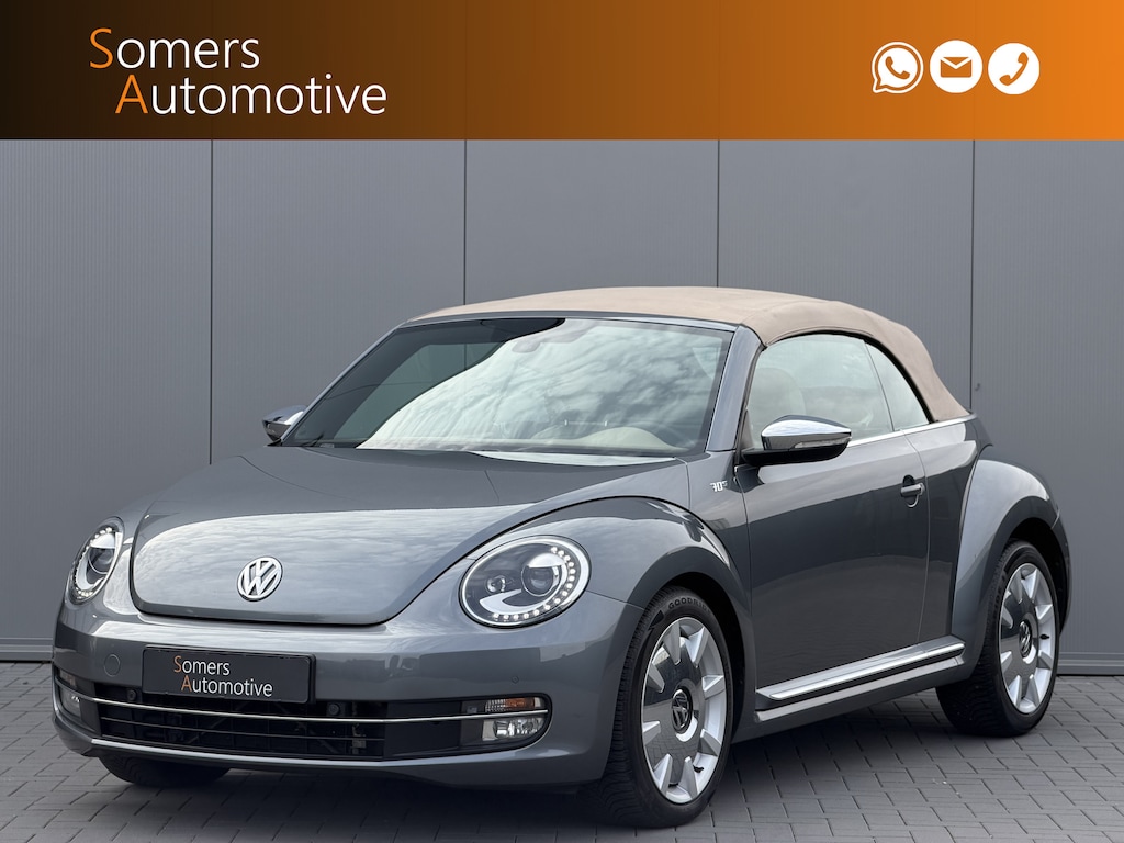 Volkswagen Beetle Cabriolet 1.4 TSI 160pk DSG 70's Edition | 18" | Xenon LED | Leder | Stoelverwarming | Fender Audio