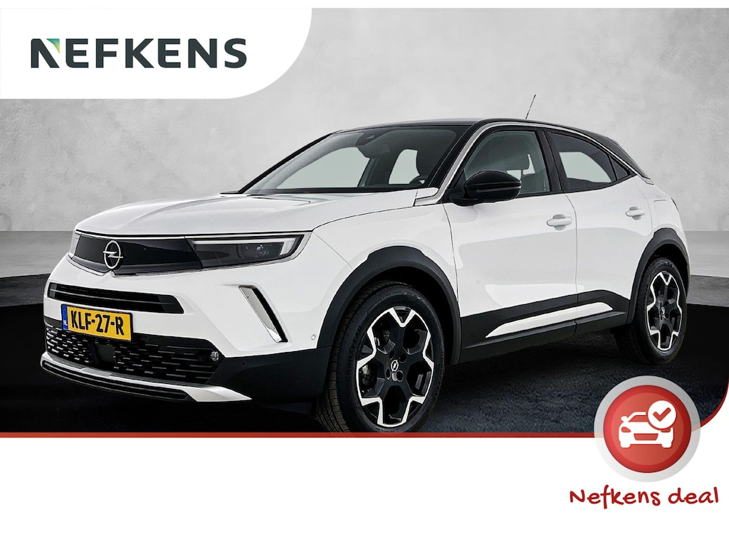 Opel Mokka 1.2 130pk Ultimate Automaat | Navigatie | Climate Control | Adaptieve Cruise Control | Achteruitrijcamera | Stoelmassage | LED Koplampen | Keyless Entry/Start | Verwarmbare Voorstoelen/Stuur | 18" LMV | Apple Carplay/Android Auto |