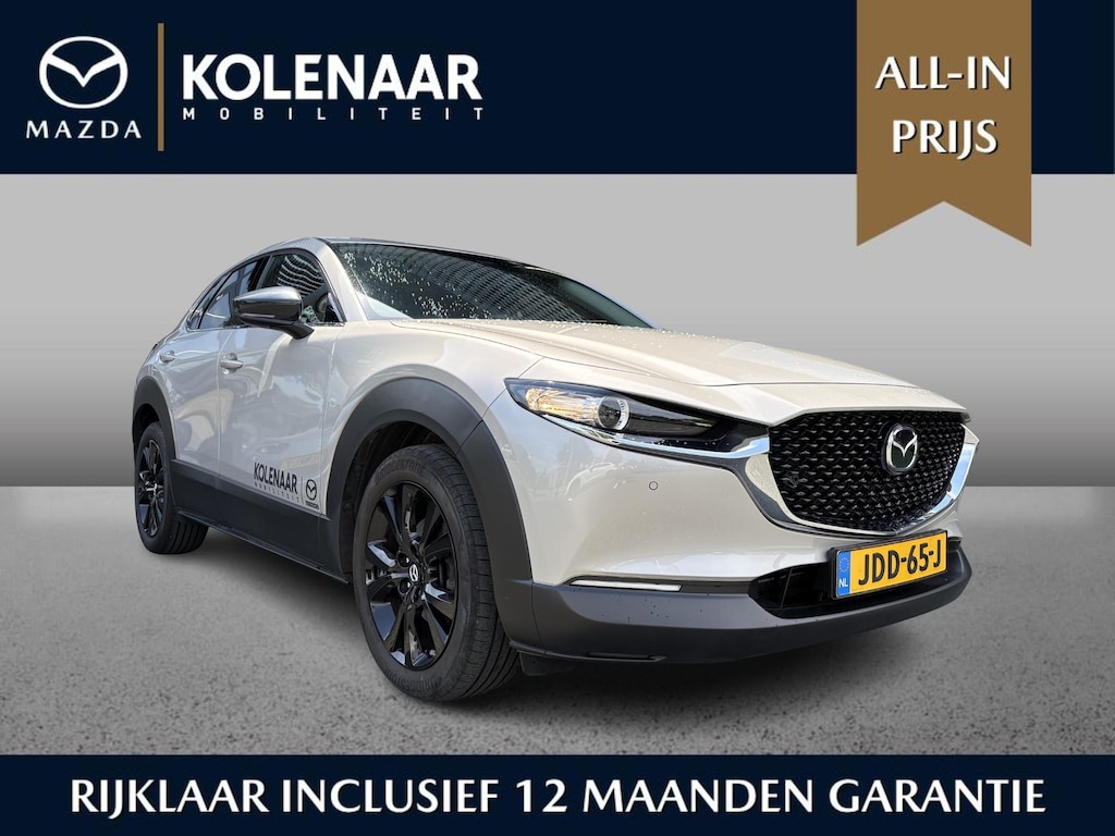 Mazda CX-30 2.0 e-SkyActiv-X M Hybrid Homura | Demo | Navi | HUD | Keyless | Airco | CarPlay | 18 inch LMV Black