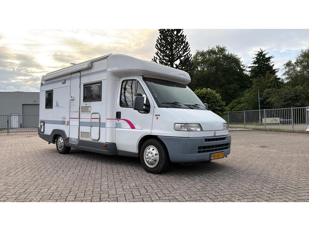 Fiat 230 camper, vast bed, 4 persoons, 2.5 Turbo D