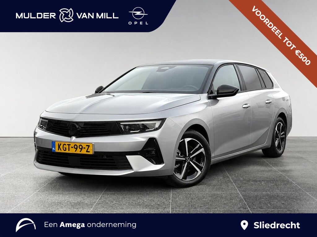 Opel Astra ST GS 1.2 Turbo Hybrid 145pk | MATRIX LED| HEAD UP | AGR-STOEL | VOORRUITVERW. | PURE PANEL | NAVI PRO | APPLE CARPLAY / ANDROID AUTO | KEYLESS | ISOFIX | 360° CAMERA | ALL-SEASON BANDEN |