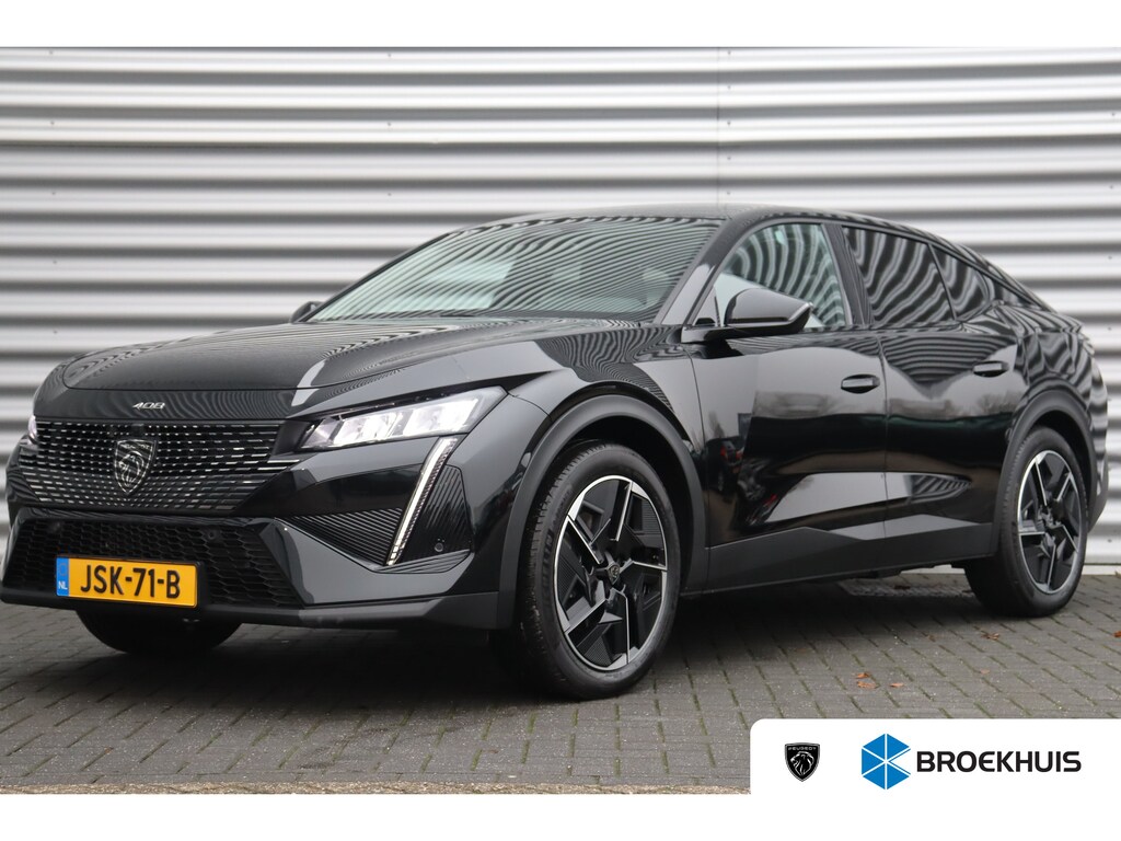 Peugeot 408 1.6 HYBRID 225PK ALLURE AVANTAGE AUTOMAAT / NAVI / LEDER / LED / PDC / 19" LMV / 360 CAMERA / KEYLESS / ADAPT. CRUISECONTROL / 1E EIGENAAR / NIEUWSTAAT !