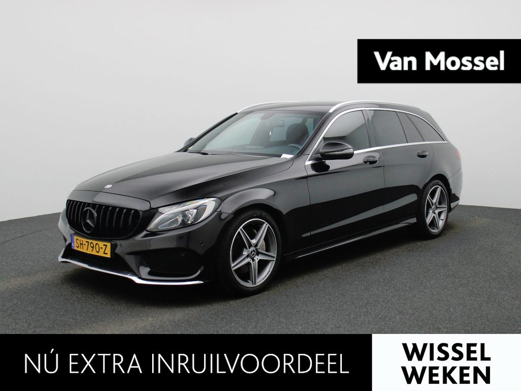 Mercedes-Benz C-klasse Estate 180 Sport Edition Premium Plus | Automaat | Apple Carplay | Camera | Parkeersensoren | Stoelverwarming |