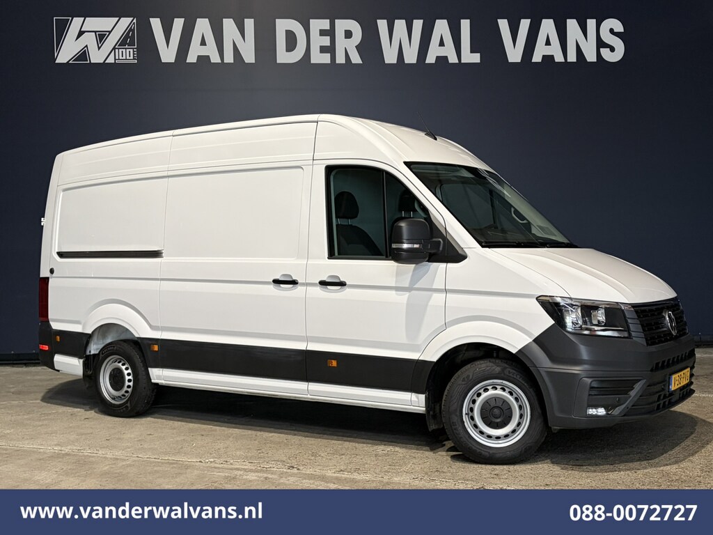 Volkswagen Crafter 2.0 TDI 141pk L3H3 L2H2 Euro6 Airco | Navigatie | Apple Carplay | Chauffeursstoel Android Auto, Standkachel, Parkeersensoren, 3000kg trekvermogen