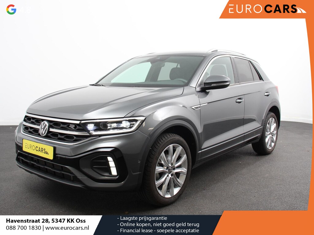 Volkswagen T-Roc 1.5 eTsi R-Line Edition Automaat Navigatie Apple Carplay/Android Auto Camera Parkeersensoren Adaptive Cruise Control Stoelverwarming Virtual Cockpit Elektrische achterklep Getinte ramen Climate Control
