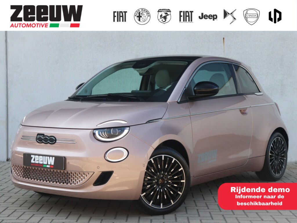 Fiat 500e La Prima 42 kWh | Pano | JBL | Winter | 17"