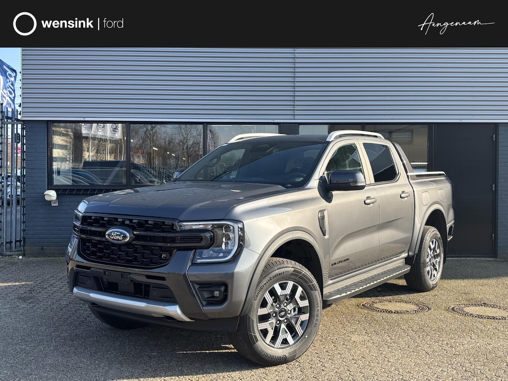 Ford Ranger Wildtrak Double Cab PHEV | DIRECT LEVERBAAR |  278PK | Trekhaak | Blis | 12" Infotainment scherm met SYNC 4 | Elektrisch 8-weg verstelbare en verwarmbare stoelen | 18" Lichtmetalen velgen