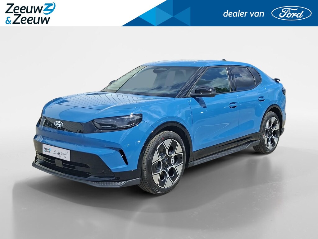 Ford Capri Collection Extended Range RWD 79 kWh | 3 Weken Verwachte Levertijd | €3.500.- Ready Set Ford Bonus | 0,99% Ford Options Financiering | 602km WLTP Rijbereik | B&O Premium Audio | 360 Graden camera | HUD