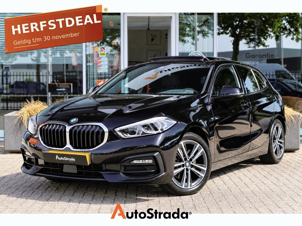 BMW 1-Serie (f40) 118i SportLine | Pano | Camera | LED | Virtual | Stoelverwarming | Carplay | Cruise