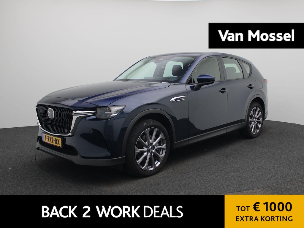 Mazda CX-60 2.5 e-SkyActiv PHEV Exclusive-Line | Automaat | Apple Carplay / Android Auto | Camera | Head-up Display | Parkeersensoren |