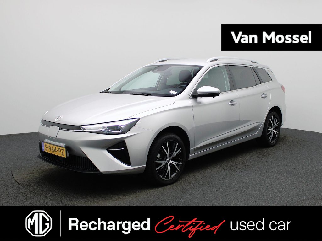 MG MG5 Long Range Luxury 61 kWh | SoH 93.3% | Navi | Leder | CarPlay | Led Koplampen | Stoelverwarming | 360 Camera |