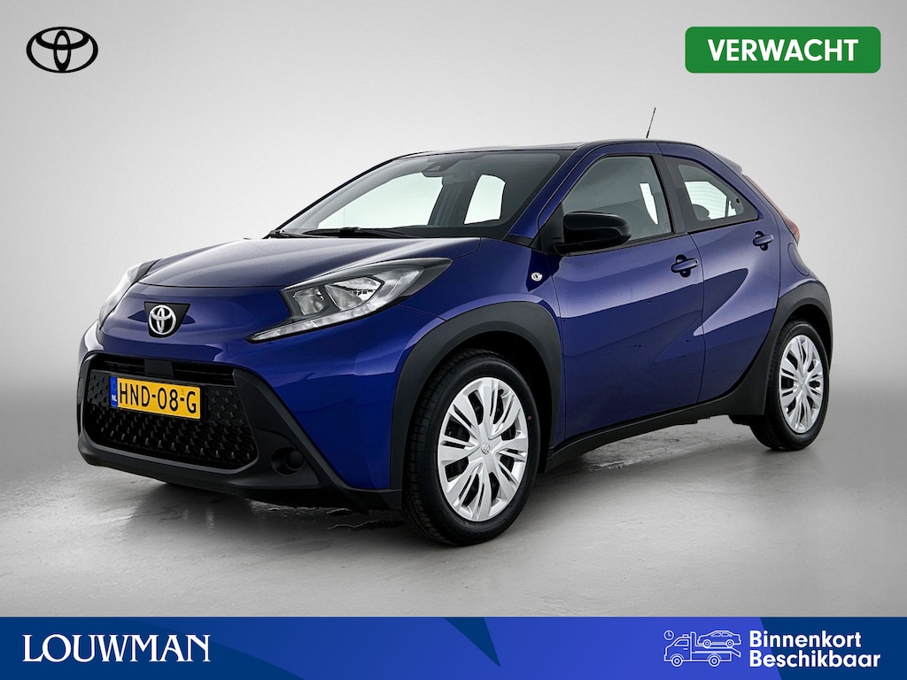Toyota Aygo X 1.0 VVT-i MT Play | BTW voertuig | Apple CarPlay/Android Auto | Airco | Cruise Control Adaptive | Achteruitrijcamera |
