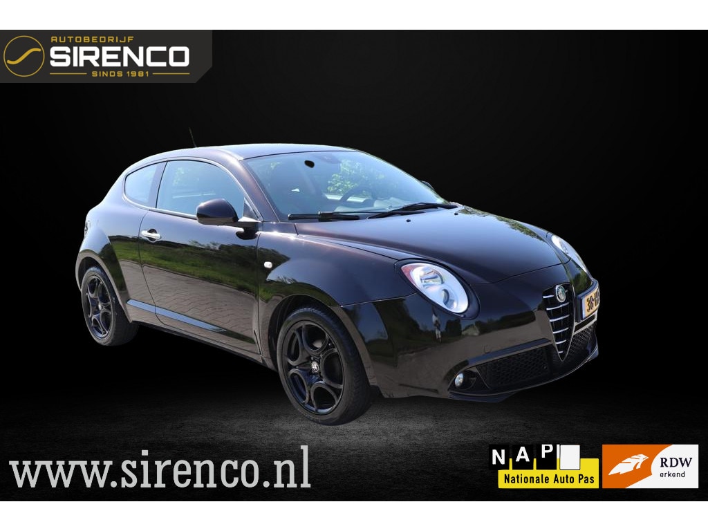 Alfa Romeo MiTo 1.4 Progression | all black | android auto & apple carplay | airco
