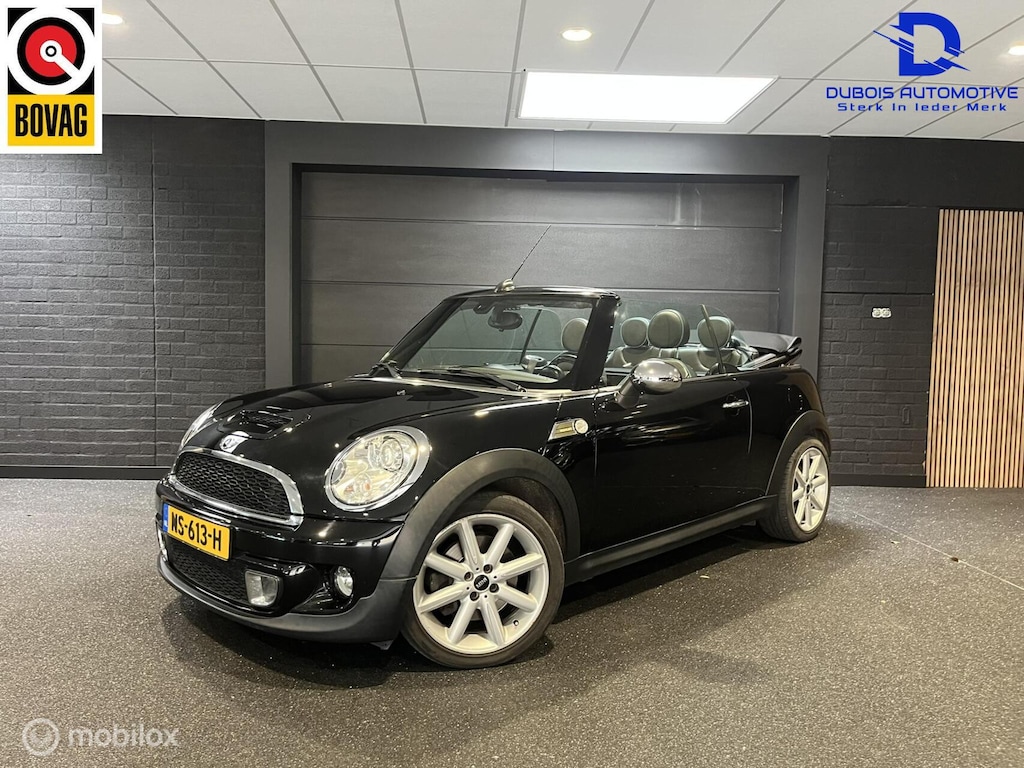 MINI Cooper S Cabrio 1.6 HIGHGATE|H&K|Lederen bekleding|NAVI