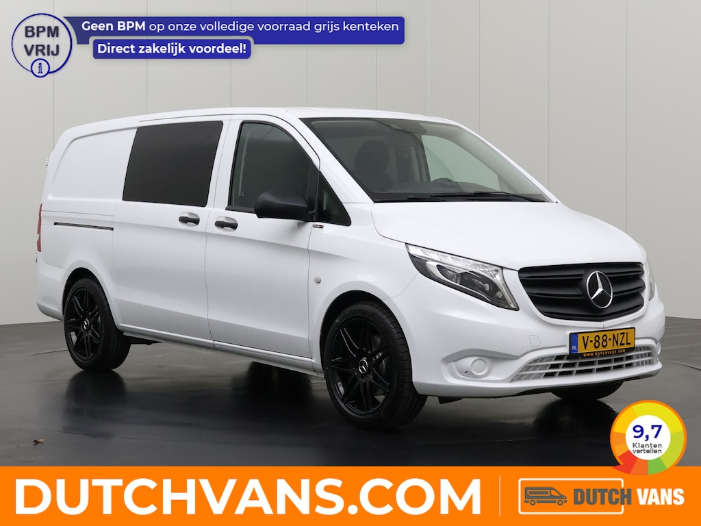 Mercedes-Benz Vito 119CDi 9G-Tronic Automaat Lang Dubbele Cabine | Led | Navigatie | Camera | Multimedia | Airco | Cruise