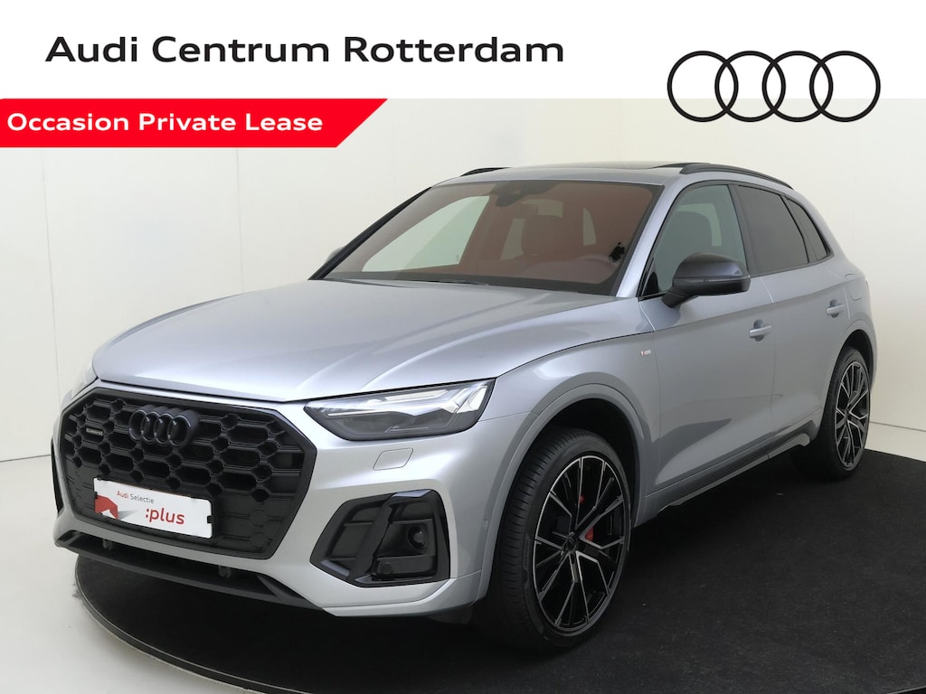 Audi Q5 55 TFSI e S edition Competition | Panoramadak | Trekhaak | Achteruitrijcamera | 3-zone airco | Dodehoek detectie | Keyless | LED matrix verlichting | Stoelverwarming |