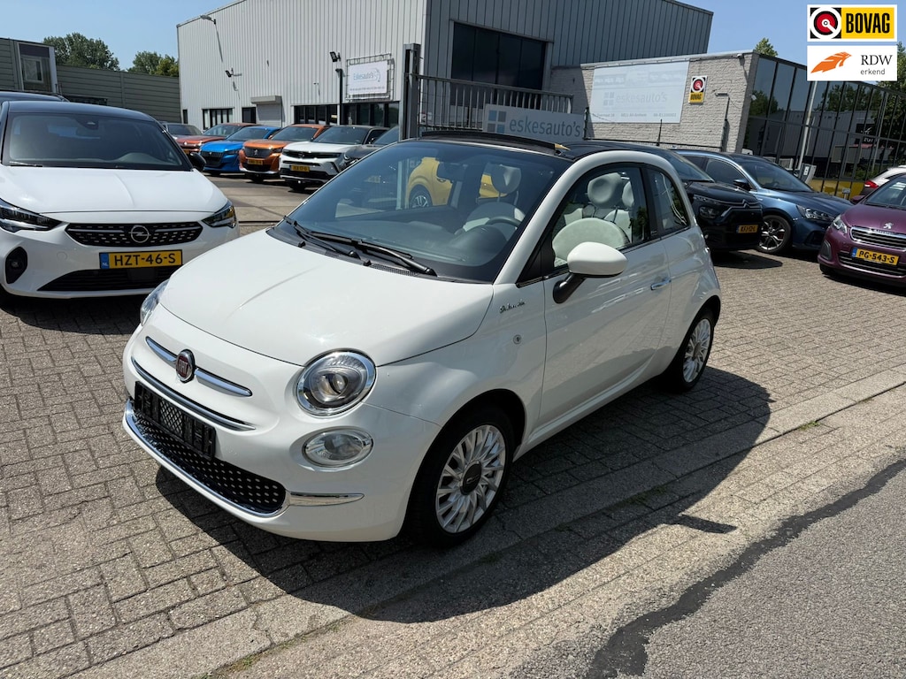 Fiat 500C 1.0 Hybrid Dolcevita, Navigatie, Airco, 1ste eigenaar, INC BTW