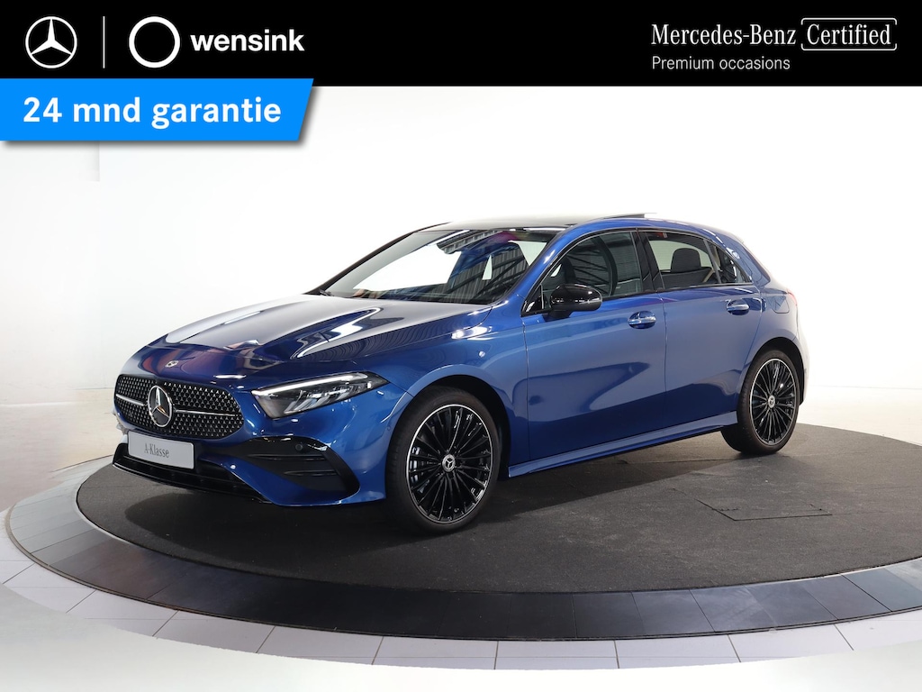 Mercedes-Benz A-klasse 250e Star Edition AMG Line | Panoramaschuifdak | Night | 19 inch AMG-velgen | Achteruitrijcamera