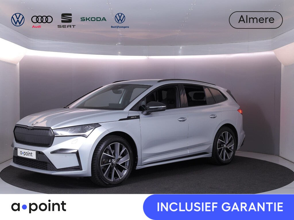 Skoda Enyaq iV 60 Sportline 180pk | SOH 94,05% | Navigatie | Parkeercamera | Stoelverwarming | Adaptieve cruise controle