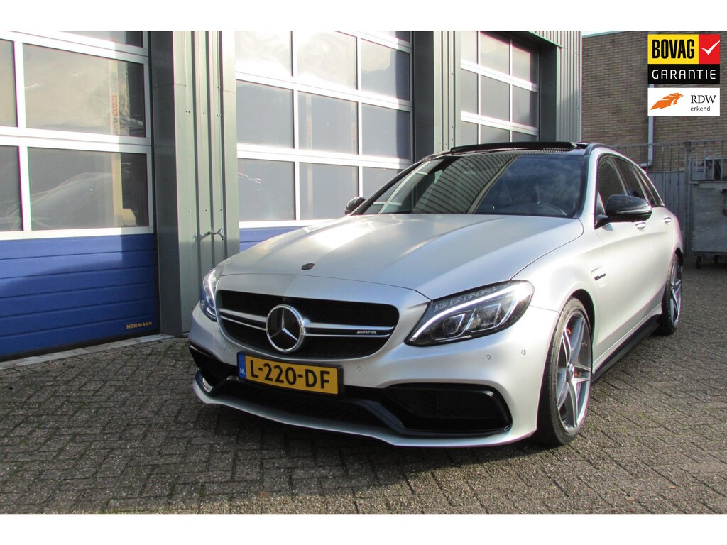 Mercedes-Benz C-klasse Estate 63 S AMG I 510 PK I Keramisch I Burm. I Matt lak I