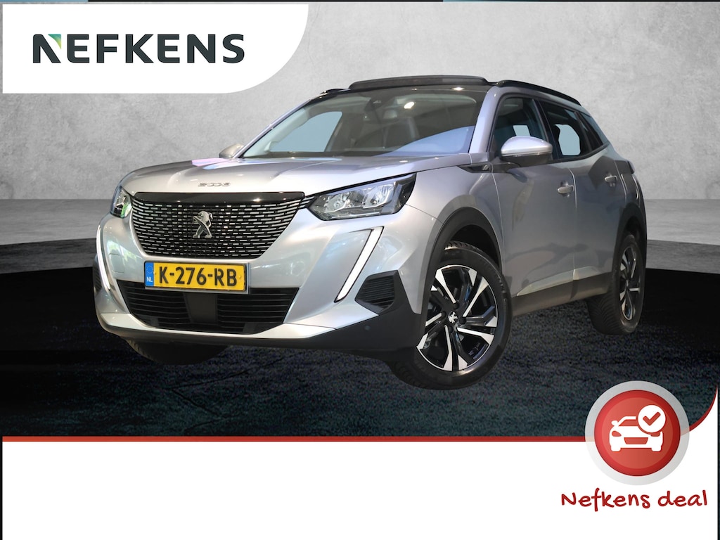Peugeot 2008 SUV Blue Lease Allure 100 pk | Panoramisch schuifdak | Navigatie | Achteruitrijcamera | Stoelverwarming | Apple Carplay/ Android auto