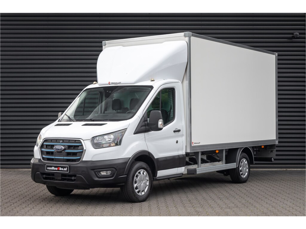 Ford E-Transit Bakwagen met laadklep Rolstops