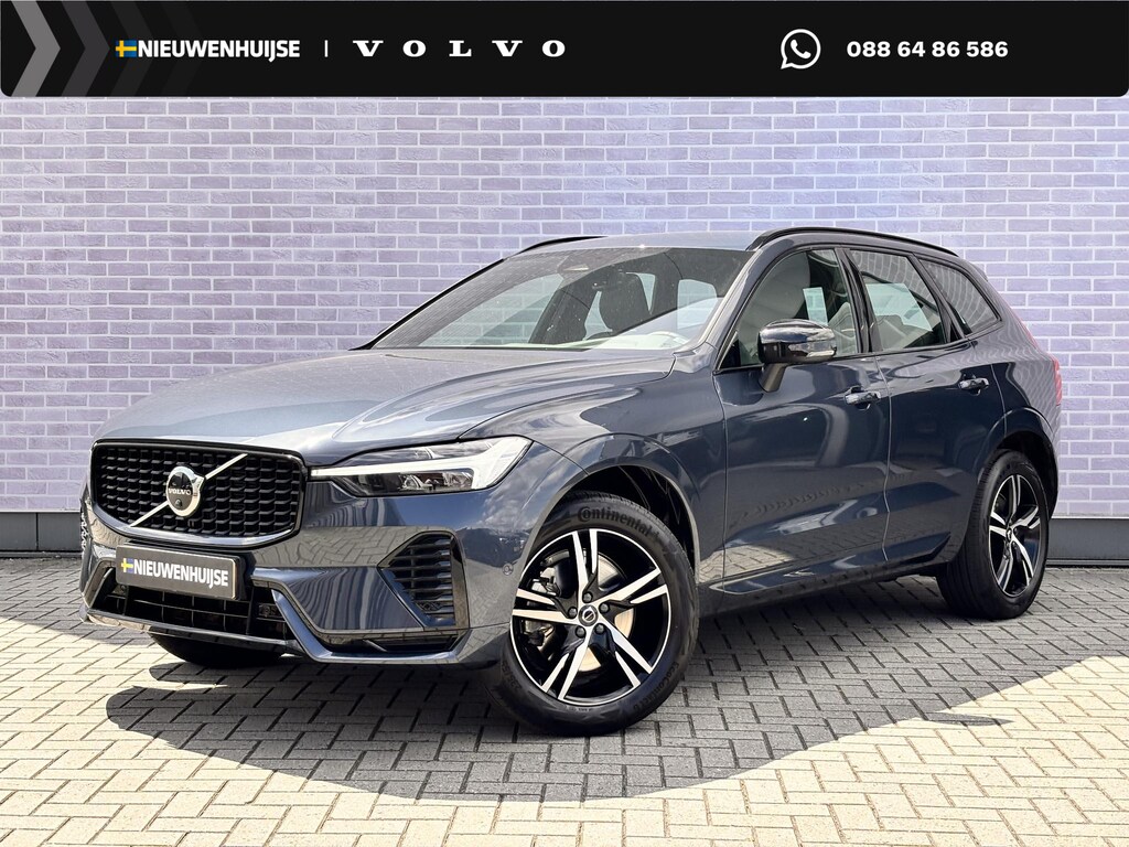 Volvo XC60 B5 R-Design Aut. | 360° Camera | Parkeersensoren | Navigatie | Apple Carplay | Android Auto | Keyless Entry | Elektrische Achterklep | Cruise Control Adaptief | BLIS | Nappa lederen bekleding |