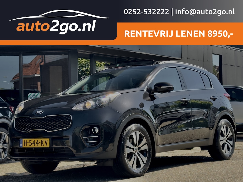 Kia Sportage 1.6 GDI AUT6 EXECUTIVE 93D.KM!! PANODAK NAVI CAMERA AIRCO APPLE-CARPLAY LED LMV PDC
