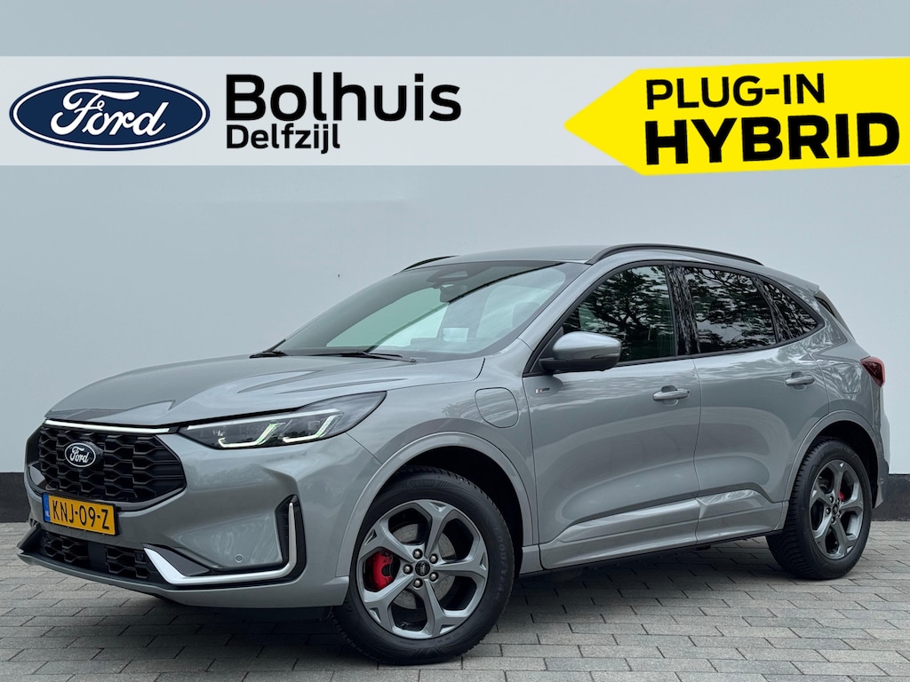 Ford Kuga 2.5 PHEV 243 pk ST-Line X | AGR stoelen | Adapt. Cruise | Winter Pack | B&O | 360° Camera | All seasonbanden |