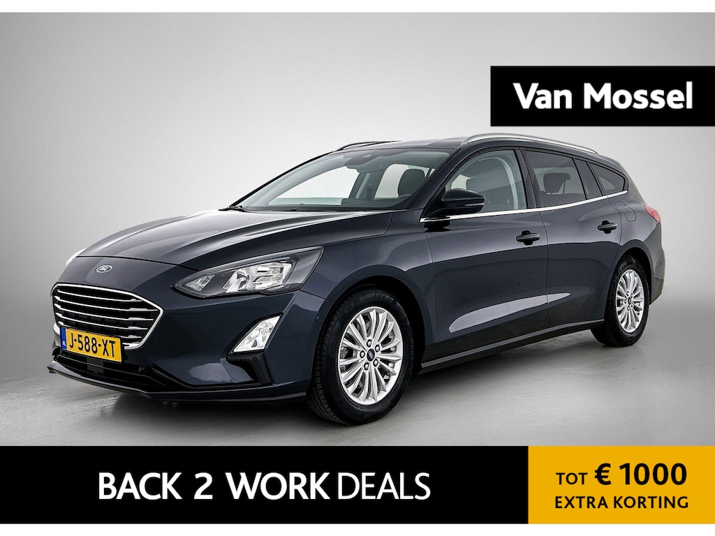 Ford Focus Wagon 1.0 EcoBoost Hybrid Titanium X Business | ACHTERUITRIJCAMERA | NAVIGATIE | BLUETOOTH | CRUISE CONTROL | BANG & OLUFSEN | PARK ASSIST | DAB RADIO |