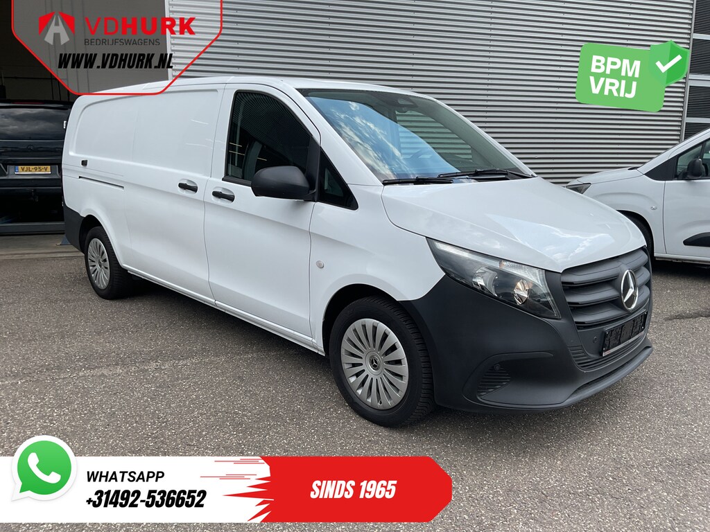 Mercedes-Benz Vito 116 CDI L3 Aut. Stoelverw./ 2.5t Trekverm./ Camera/ 270Gr.Deuren/ Navi/ Cruise/ DAB/ Airco