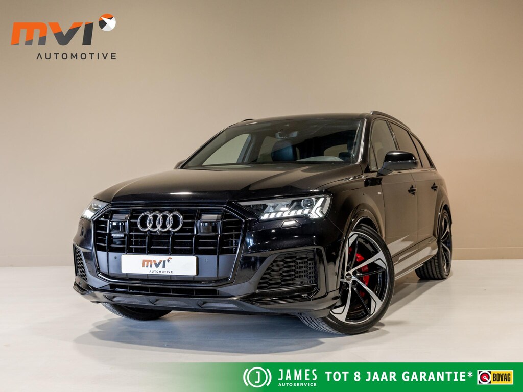 Audi Q7 60 TFSI e quattro 2x S-Line Competition SoH 90,7% / 456pk / Rondomzicht camera / Elektrische stoelverstelling met geheugen /